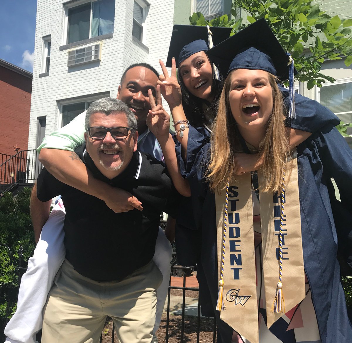 Happy Father’s Day to all our dads!! Definitely going to miss having these 2 crazy dads around!! #RaiseHigh