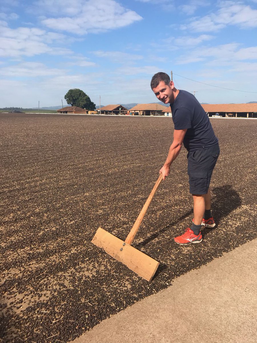 Visiting the Monte Alegre coffee farm in South Minas, Brazil and seeing the production of exceptionally high quality and speciality coffee. The farm is 20% nature forest reserve and is very proud of it’s sustainable approach.