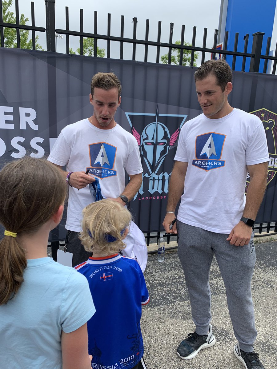 jeffpaul's tweet photo. A great Fathers Day with the kids enjoying the @PremierLacrosse matchup between @PLLChrome and @PLLAtlas; turn on @NBCSports to catch the second half now! #PLLSZN #PLLChicago https://t.co/so98oS9NNF