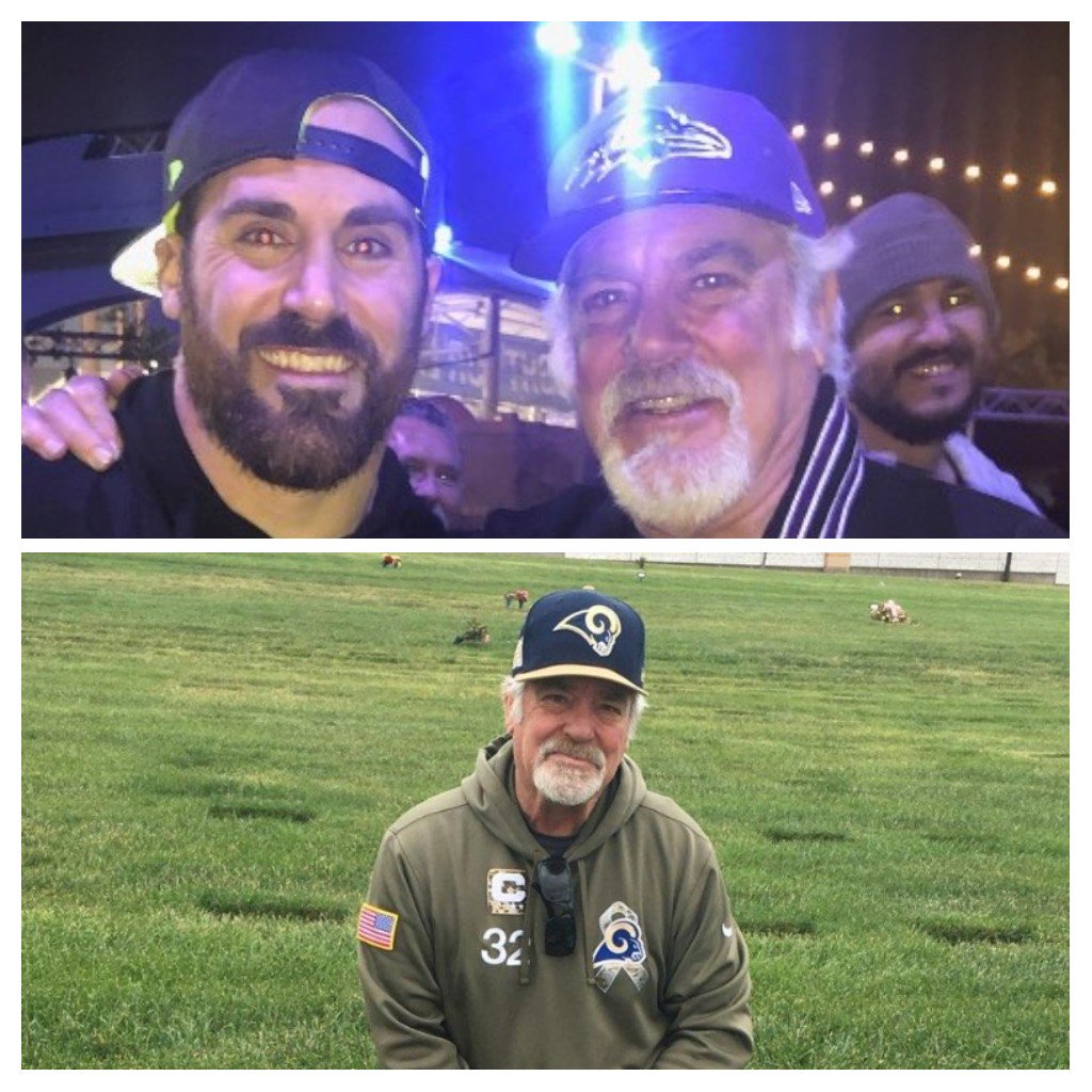 Happy Fathers Day to my IDOL. You have taught me so much. Where would I be without you Dad. Seeing how hard u worked, scaracficed and loved for my sister and I has had a lasting effect on me as a father. I will forever be grateful to have you as my DAD. LOVE YOU.