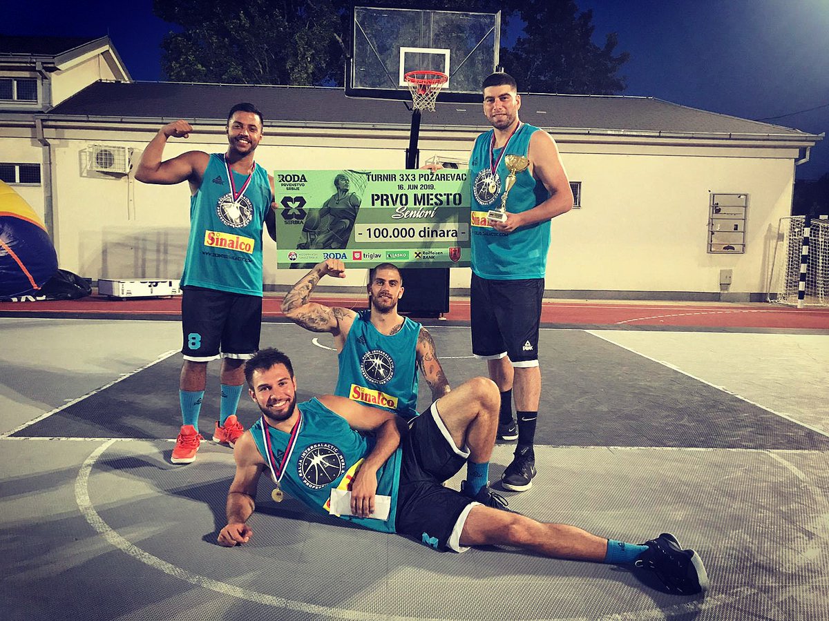 RIntergalactic's tweet photo. Today we have won 1st place in Pozarevac! 🏆🥇 Thank you everyone for your support!🙏 But tomorrow is another day!💪🏼
•
•
•
#intergalactic #3x3intergalactic #intgalactic #ralja #3x3ralja #odraljenemadalje #3x3 #fiba3x3 #3x3wt #beograd #serbia #becomelegendary #sinalcooriginals https://t.co/GlHFFir1ww