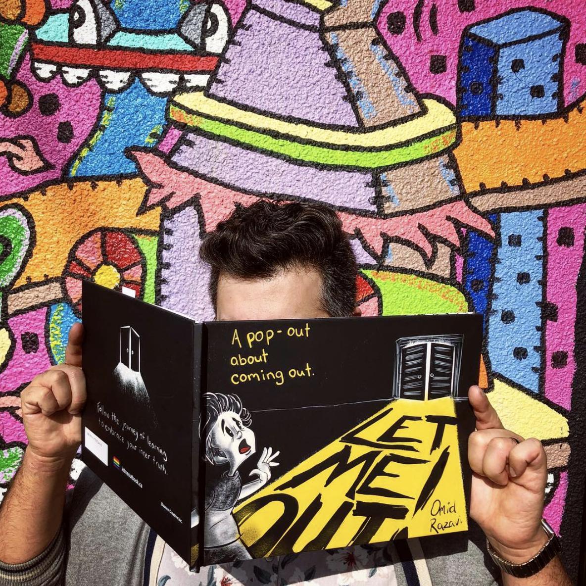 🎉*Ep.5 is out now* ✨How Omid Razavi successfully used <a href="/kickstarter/">Kickstarter</a>  to self publish his book called <a href="/letmeoutbook/">Let Me Out - LGBTQ Children’s Book 🏳️‍🌈</a> 🌈 outandup.co