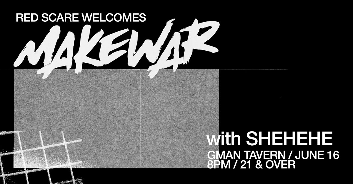 GmanTavern's tweet image. Bring your dad to the bar tonight and catch @makewarmusic and Shehehe at 8pm. It’s a big ol’ @RedScare show for the ages!