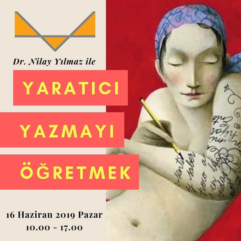nilayilmaz's tweet photo. #YaratıcıYazmayı öğretmenin bin bir yolunu deneyimledik bugün eğitimcilerle.Yazmak eğlencelidir. https://t.co/X6xQwY4ByY