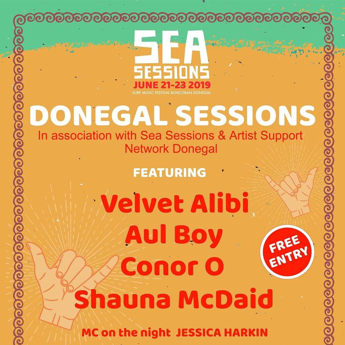 VelvetAlibi's tweet image. So excited about headlining this show next Thursday see you there #donegalsessions #fundoran @Seasessions #bundoran #IrishMusicParty #supportlivemusic