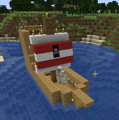 lego minecraft boat