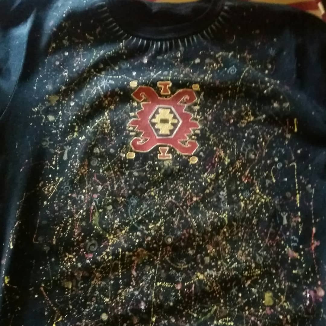 Branko65J's tweet photo. #BJArt #oldpattern #promoteSerbia #ethnoart #handpainted #tshirt https://t.co/oHy7G3mkFe