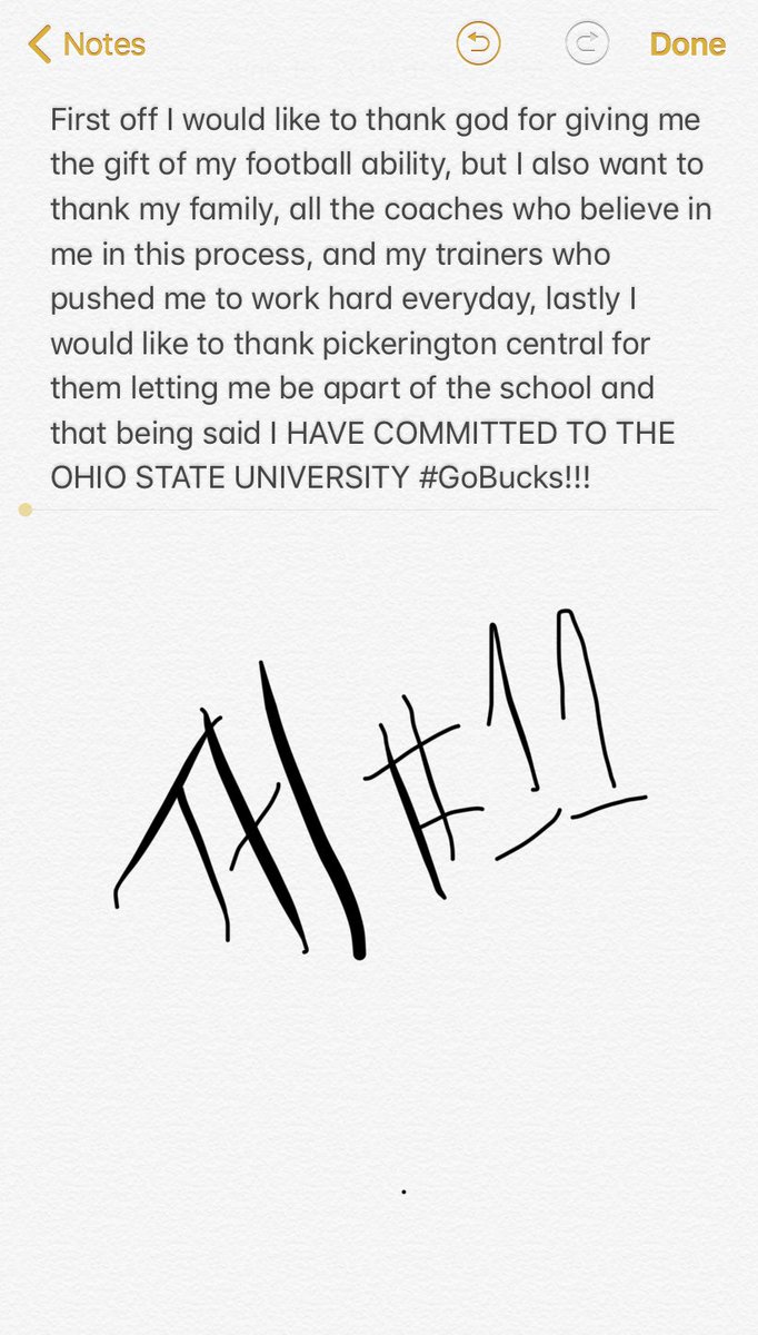 tyhamilton__'s tweet image. I’m staying home......100% committed I’m ready #GoBucks #R2X