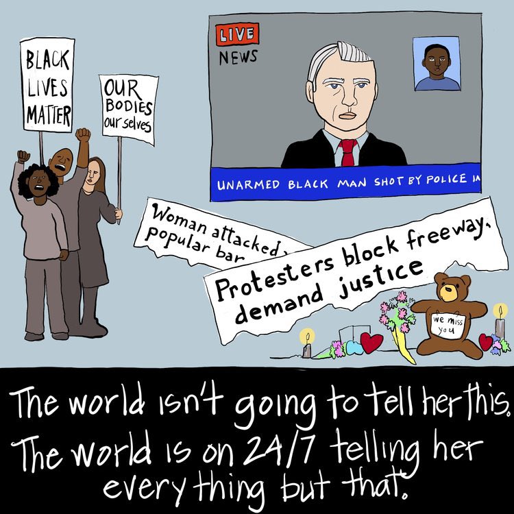 TheTableSetters's tweet photo. Met @andreashockling today: here are the first few pages of a graphic novel she co-created with Susan, bravely exploring intersections and overlap of body image and eating disorders within the African-American community.  Click here for more: https://t.co/Zs08LqpPJe https://t.co/QZN1irRLK3