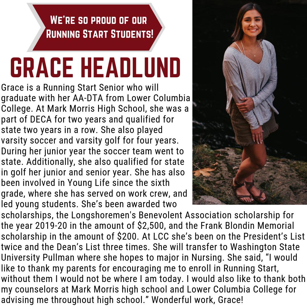 LCCRunningStart's tweet photo. We're so proud of our Running Start students! Wonderful work, Grace!

#lccproud #lccrunningstart @LCCRunningStart @LowerCC @WSACouncil @waOSPI @SBCTCWashington @Monarch_Sports  @LongviewSchools https://t.co/JuR34wVuYT