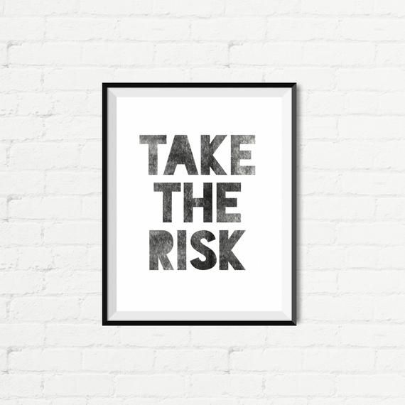curlybracketed's tweet photo. Instant Download - Take The Risk by curlybracketdesign by curlybracketdesign #curlybracketed https://t.co/3QkR5SkdxU #instantdownload #diy #printable https://t.co/ONjUeyVfaR