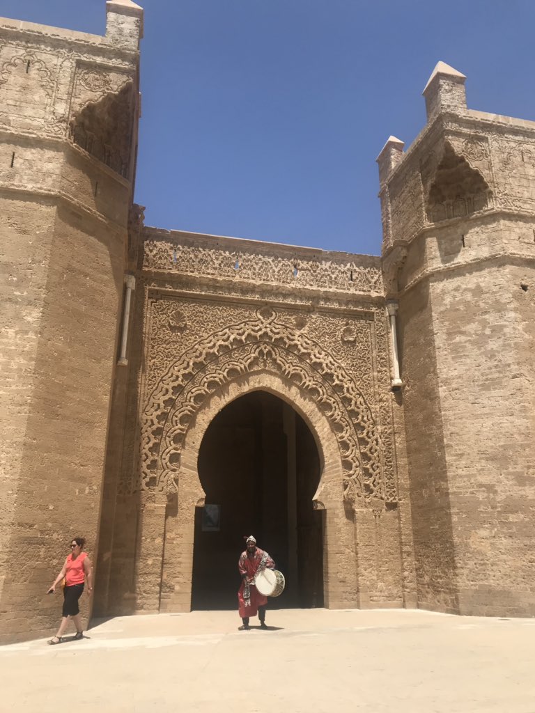 YaleRabat's tweet photo. We had a Chellah’f a good time #Chellah #history #studyabroad https://t.co/8MenJP9syg