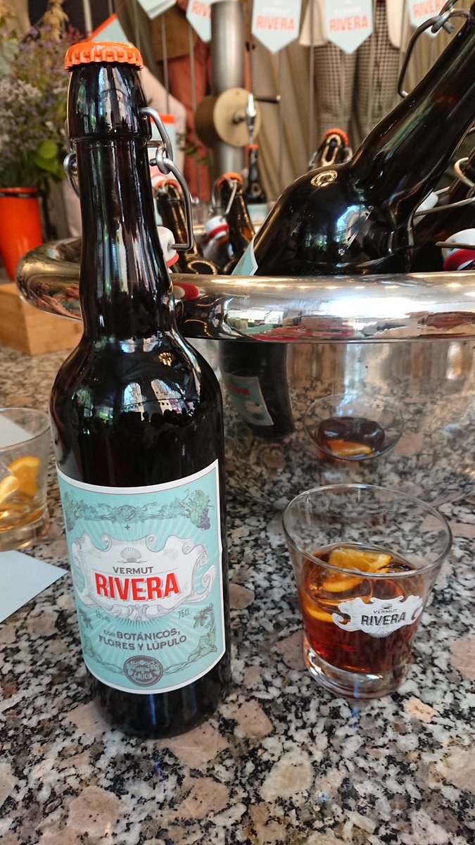 Doriroga's tweet photo. Vermut Rivera... excelente elección. Presentación en Madrid. #vermut #vermutrivera https://t.co/b6uhJccglB