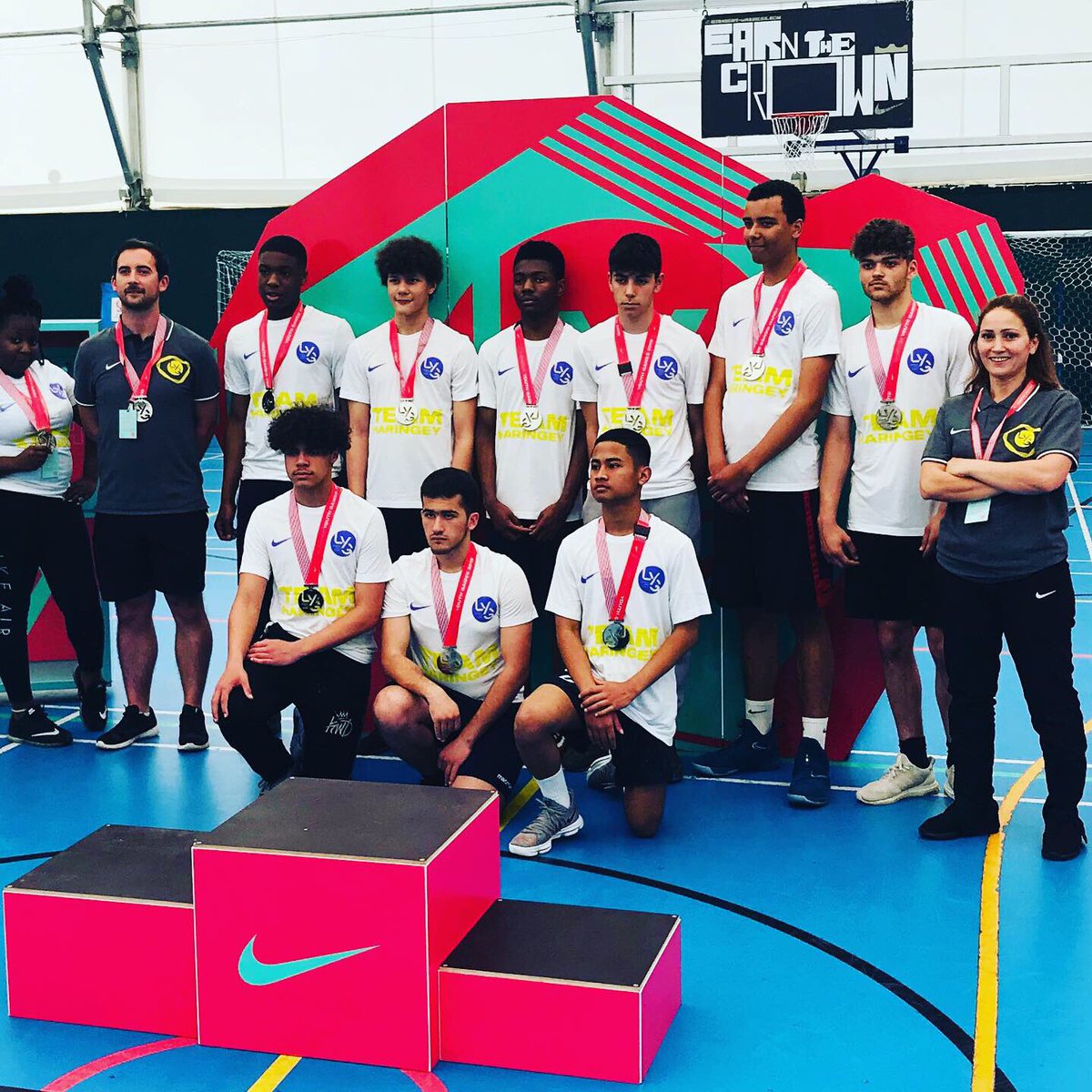 @LondonHandball Well done to #HaringeyboysHandballteam who came 2nd at London Youth Games 2019 silver medal 🥈winner 👊 #LYG #Handball #Englandhandball #BritishHandball #ihf #Haringeysportdevelopmentteam #Haringeyyouth