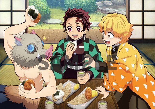 Pragmatico Holdings Kimetsu No Yaiba Tanjiro Zenitsu E Inosuke Kimetsu Anime