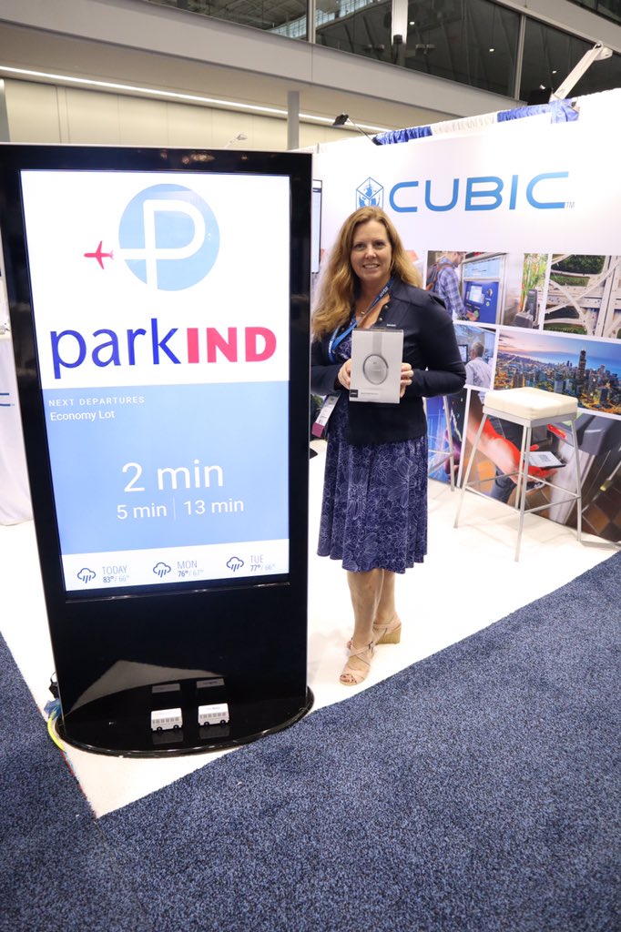 Katie says, “Come by the Cubic Booth 762 at #AAAEBOS for a chance to win these great headphones!” <a href="/CubicTS/">Cubic Transportation Systems</a> <a href="/AAAEDelivers/">AAAE</a>
