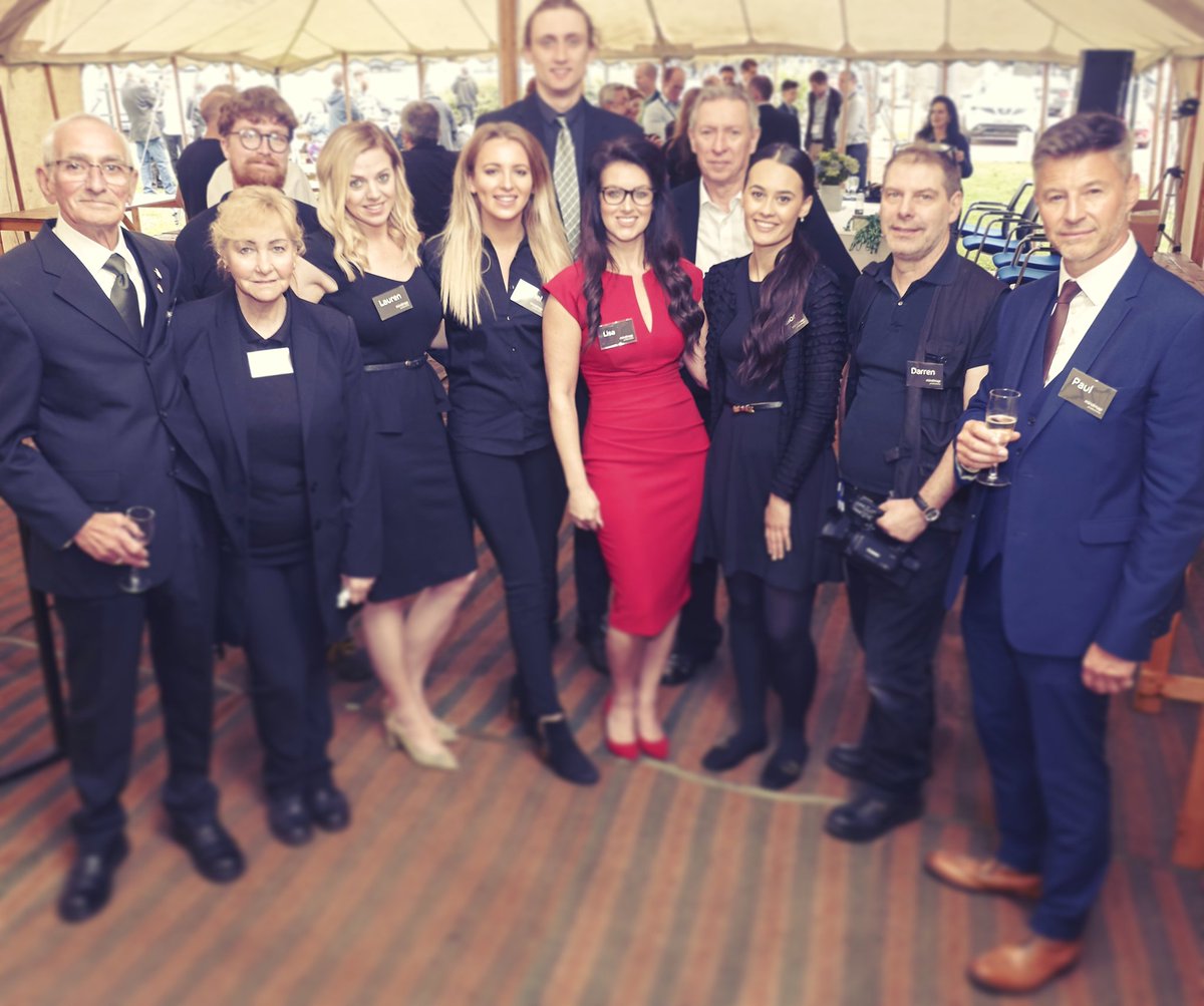 Some of the #mindmapproductions team at the Luxinar brand launch event #eventmanagement #corporateevent #corporatefilm #commercialvideo #madeinhull #filmproduction