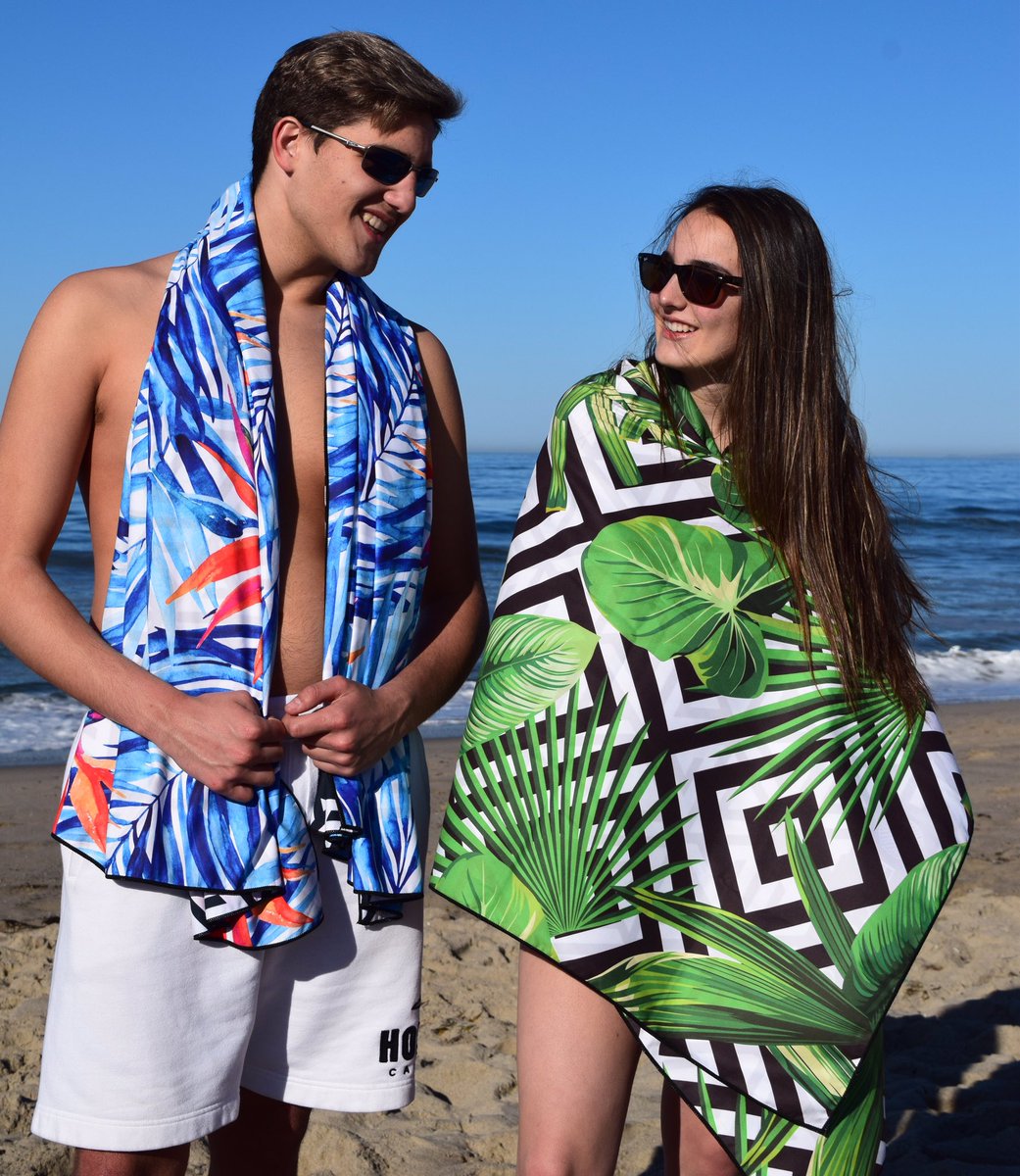 Another New Release at ECCOSOPHY 😍 Microfiber Beach Towels in Stunning Patterns! #eccosophy #ownthebeach #newproductlaunch #beachlifemindset