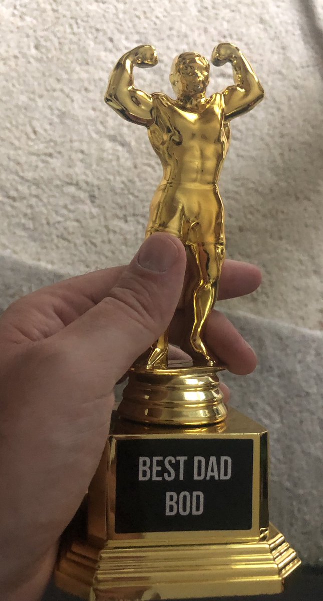 best dad bod trophy
