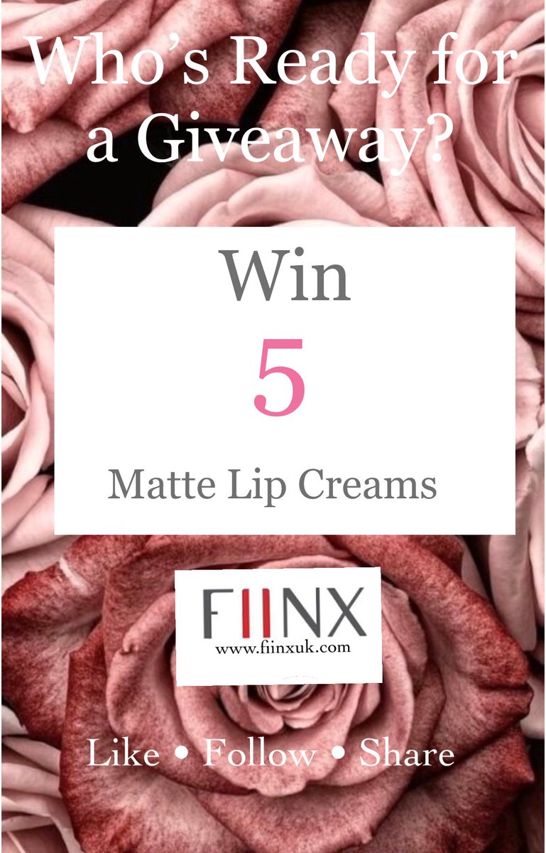 fiinxuk's tweet photo. Giveaway Time - 1. Follow 2. Like the post 3. Retweet 🌟ends 23rd June 2019 💖@fiinxuk #Competition #makeup https://t.co/7CcVCDe14a