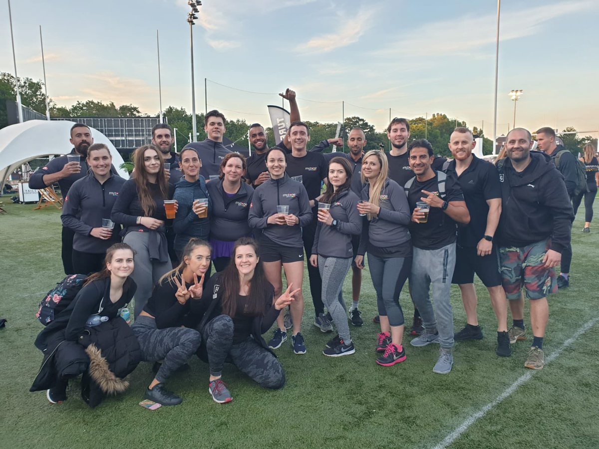 Turf games with team <a href="/MYZONEmoves/">Myzone</a> and <a href="/UkFeelgood/">feelgood fitness uk</a>  in London. Quality event