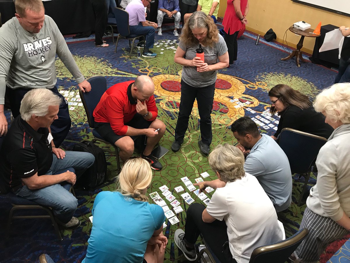 CoachingEd's tweet photo. @CoachingEd #coachdevelopers reflect on how key learning from across the @ICCE_coaching @CoachingEd Coach Developer Academy workshop sits and fits together. Key challenge is how to use and apply learning in their own coach development spaces! #qualitycoachingmatters https://t.co/XSmKqBTdGz