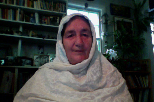 I have put on my white dupatta to say #WeAreAllSudan. Boulder's Interfaith Initiative for Human Rights in Syria will #StandWithSudan,  where peaceful protesters have been killed just as they were in Syria. None of us is free until all of us is free.