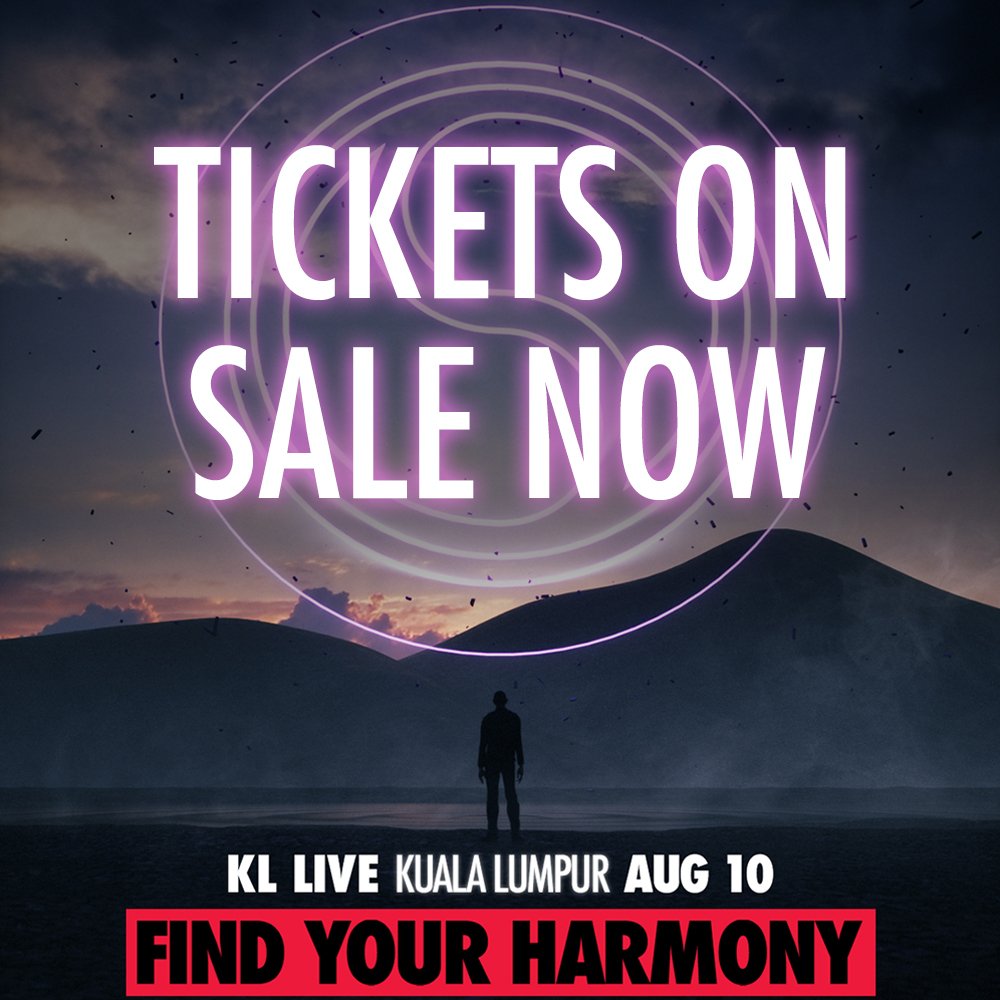 Tickets for Find Your Harmony with Andrew Rayel, Chukiess &amp; Whackboi, Space Corps and Boris Foong are on sale now at futuresoundasia.com.

#LiveYourMusic