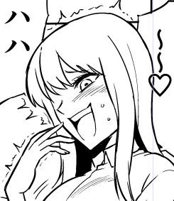 同人のペン入れを進めています。
ふだんは全然Sっ気ない女の子にSっぽい行為をさせてみたら思いのほかハマっちゃって、タガが外れたようにサディスティックになっちゃうっていう顔に最近エロスを感じる。 