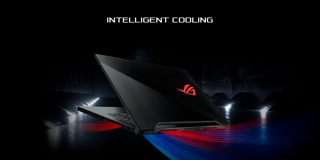 ASUS_ROG's tweet photo. #ROG #ZephyrusG paired #AMD Ryzen 7 processor with Nvidia’s GeForce GTX graphics in a slim and compact body. https://t.co/rqTSergWME