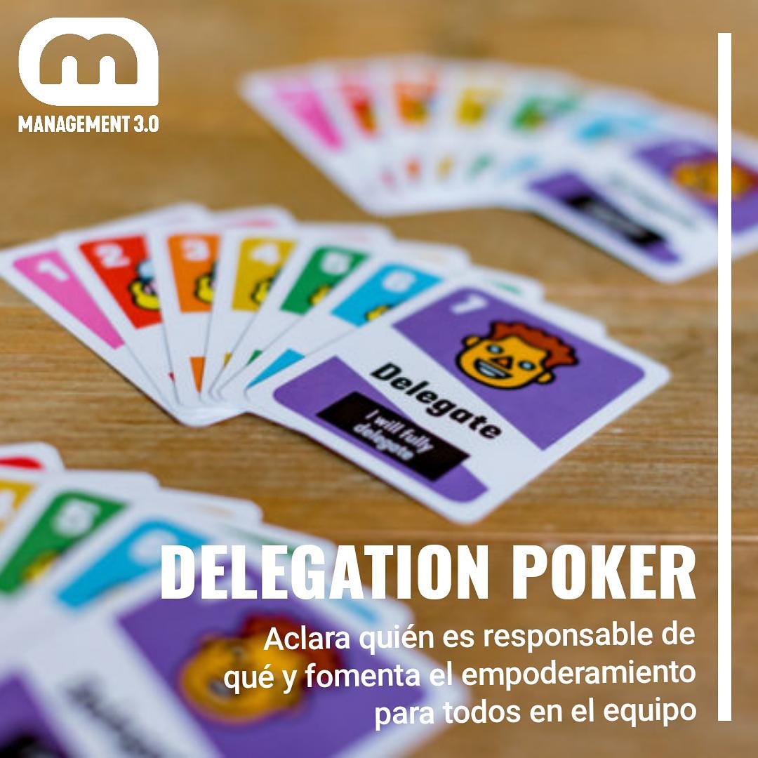 agilitychanges1's tweet photo. Con Delegation Poker podrás aclarar quién es responsable de
qué y fomentar el empoderamiento para todos en el equipo. #DelegationPoker #Management30 #Delegación #Empoderamiento https://t.co/tJr8Mr903q