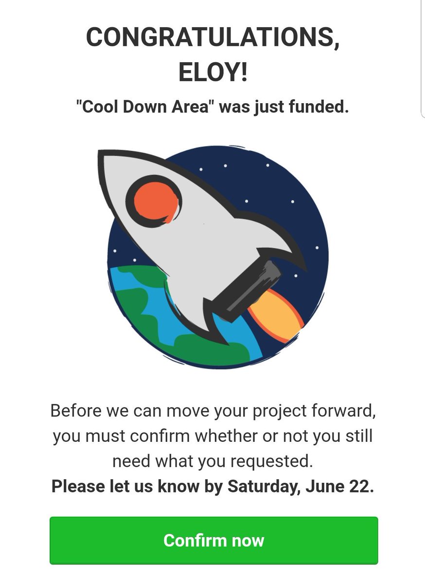 Wonderful end to my father's day... cool down area fully funded... thanks to all who RT! #donorschoose #education #southsanisd