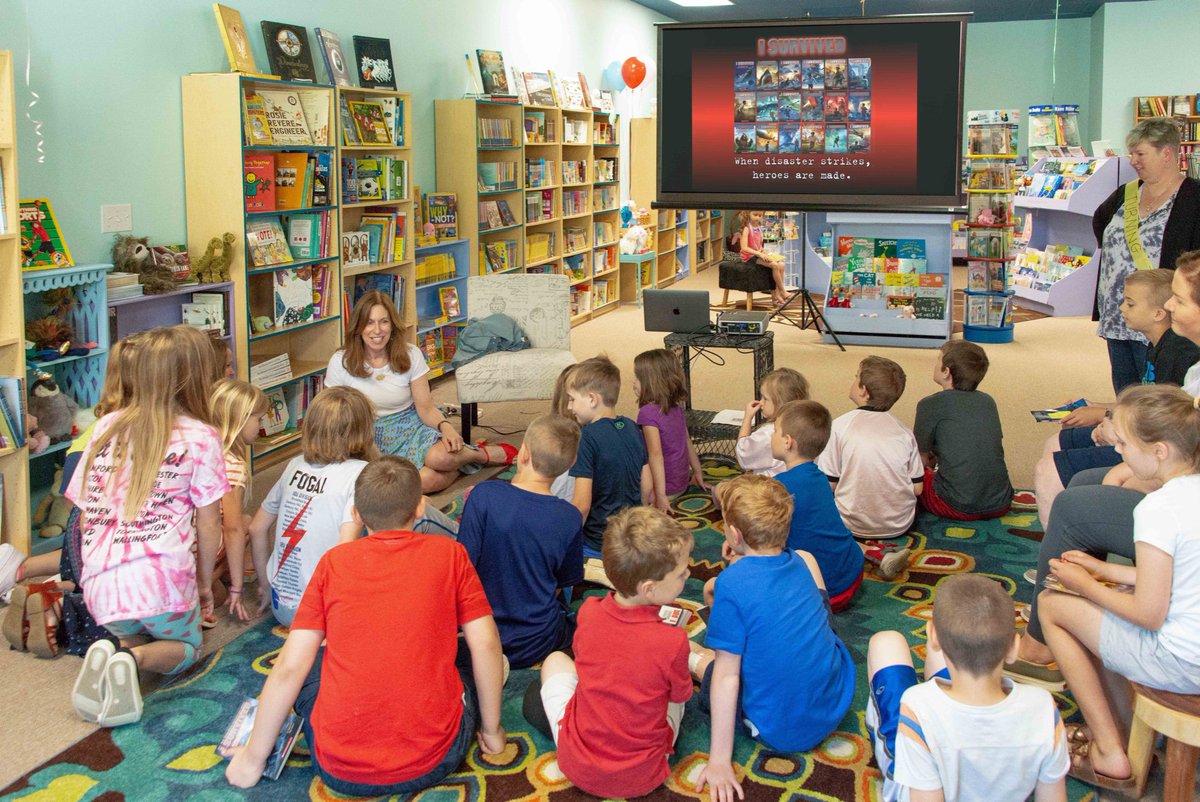 laurenTarshis's tweet photo. What could be a bigger gift to a community &amp; act of love and than to open a new kids bookstore? Thrilled to be at the opening of Turning the Page Bookstore, in Monroe, Ct, to support  extraordinary @pialedina, Newtown, Ct school librarian turned book store owner  @Scholastic ❤️❤️ https://t.co/27bIjkAms0