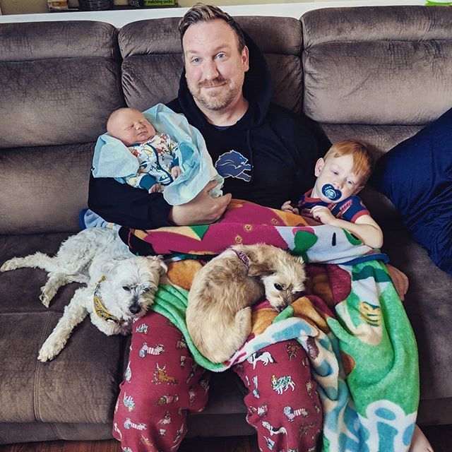 Everett, Easton, Trixie, and Stella. Being a dad is the best thing I've ever done. Happy Father's Day to all the Dads' out there. bit.ly/2Kl6Ors