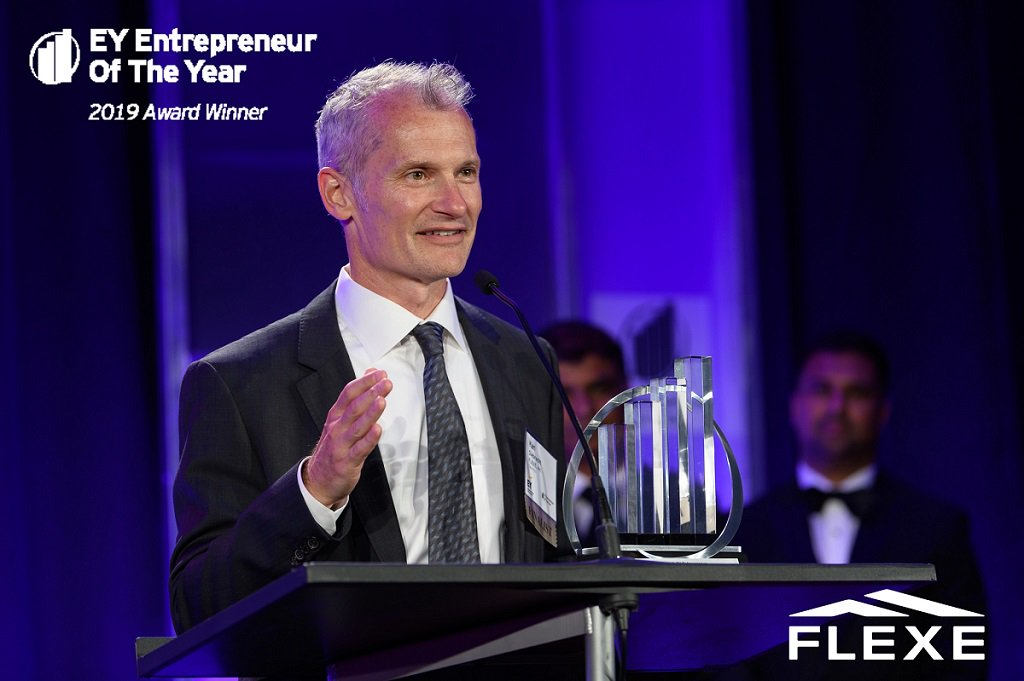 flexe's tweet photo. Congratulations to our CEO, @Karl_Siebrecht, who was named a 2019 Entrepreneur Of The Year! @EY_EOYUS #EOYPNW https://t.co/bQ2LEBP14T https://t.co/QbjPnULmnE