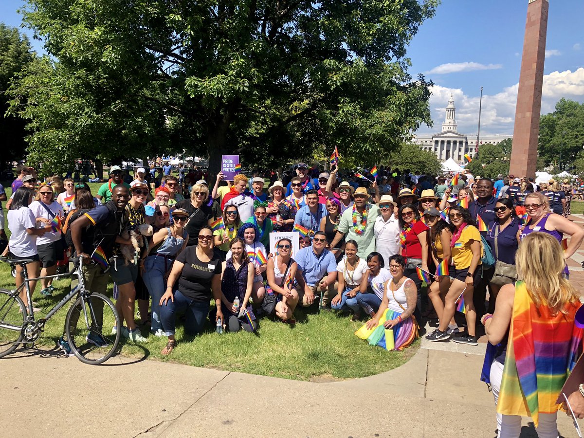 AWESOME day! Proud to be a part of this team <a href="/MayorHancock/">Michael B. Hancock</a> <a href="/CityofDenver/">City and County of Denver</a>  #DenverPride2019