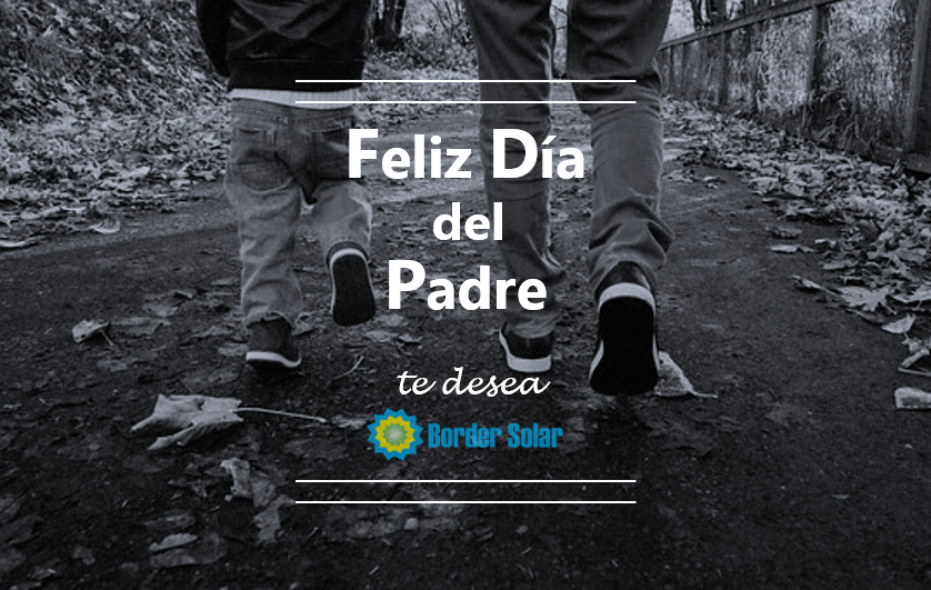 BorderSolarMX's tweet image. Las huellas de las personas que caminaron juntas nunca se borrarán. (Proverbio Congo)
¡ FELIZ DÍA A TODOS LOS PAPAS !
#DiadelPadre #FelizDiadelPadre #DiadelPadre2019 #BorderSolarMexico #CruzandoaEnergiaLimpia