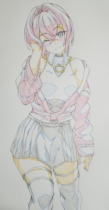 アンジュちゃんの夏服めっちゃ
可愛かったから衝動で
描かざる終えなかった(*'∀`*)
アンジュ可愛いよアンジュ!
#絵ンジュ 