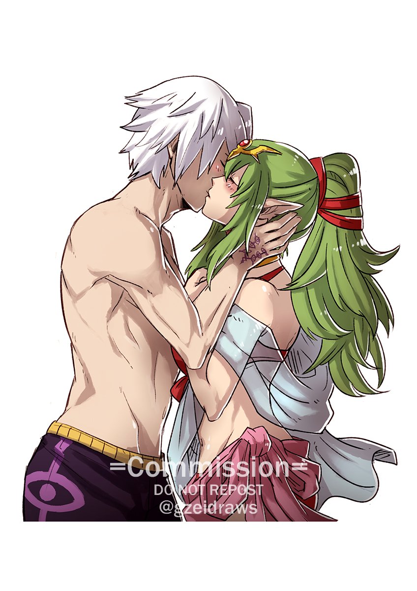 “Commission of Summer MRobin and Tiki for @HellaBoone :D
#FireEmble...