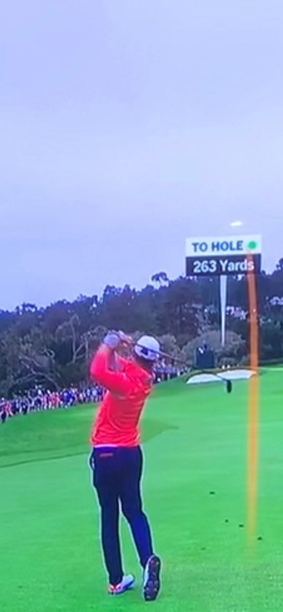 McLeanGolf's tweet image. Woodland 3 metalwood uphill. Huge! Clothes line. Tough to hit a wedge that close on #14 Pebble Beach #stretchrun #usopen