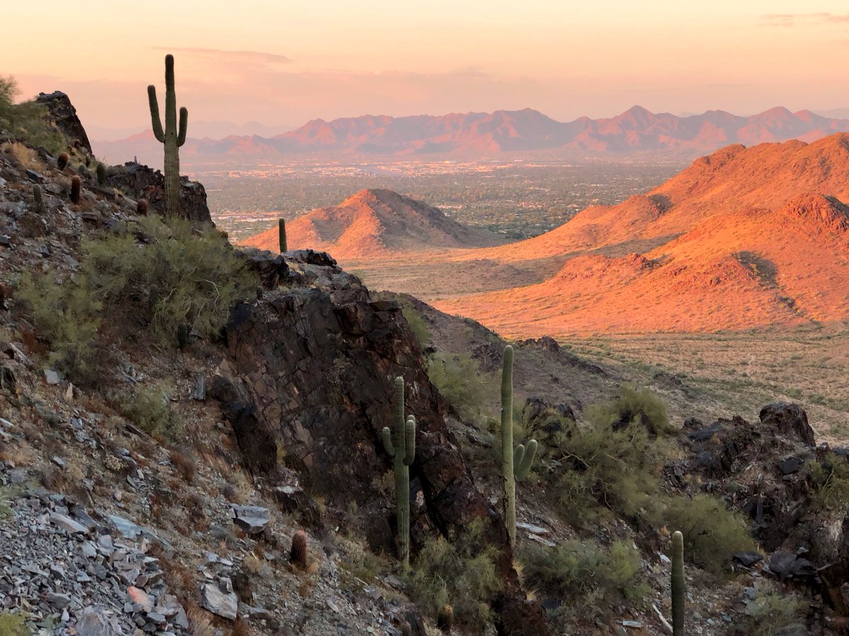 MountainsIClimb's tweet photo. Sunday Sunrise Series. My week in sunrises, all from the fabulous Phoenix skies. My dad always told to never miss the opportunity to watch the sunset. Unlike him I'm an early morning riser and never miss a sunrise. #phoenixskies #Sunrise #Arizonasunrise #ilovearizona https://t.co/pa9eMv6pXj