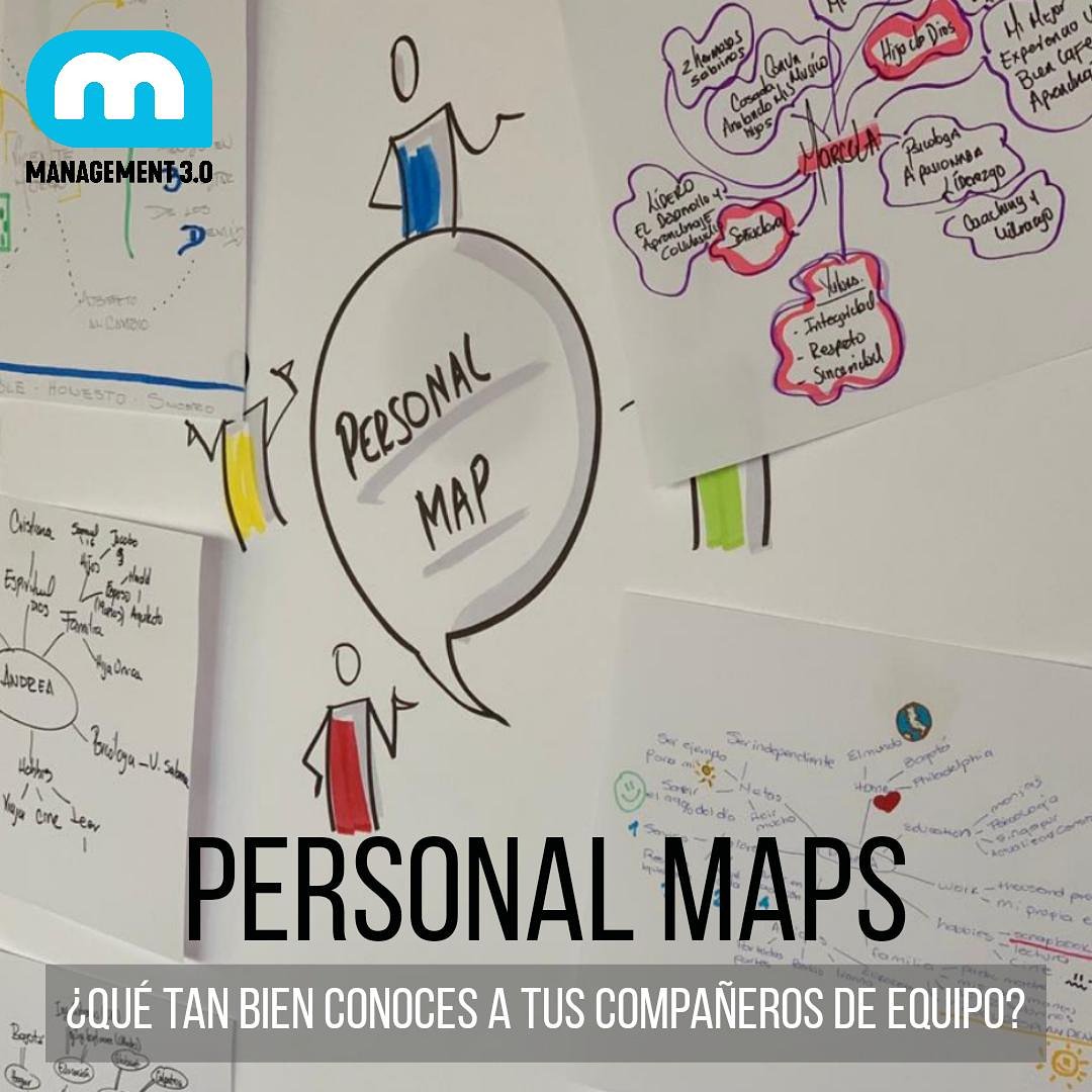 agilitychanges1's tweet photo. Personal Maps, es una técnica muy sencilla y práctica que te permitirá conocer muy bien a tus compañeros de equipo. #PersonalMaps #Management30 #M30 https://t.co/EyO46vCo1I