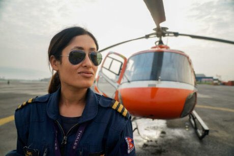 From beauty queen to boss in the skies above Everest, meet Nepal’s only female helicopter rescue pilot👩🏻‍✈️ #avgeek mobile.abc.net.au/news/2019-06-1…
