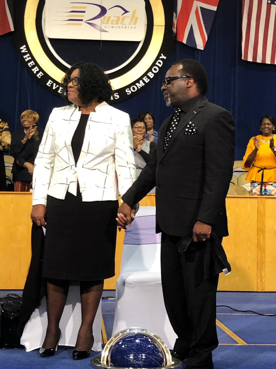 BishopJFrancis's tweet photo. Penny and I just want to thank @ruachcitychurch and everyone who came out tonight to show there appreciation for our 30th wedding anniversary.  All the tributes were touching and the overseas tributes were a lovely surprise. 
Thank you https://t.co/T23A3KxmZt