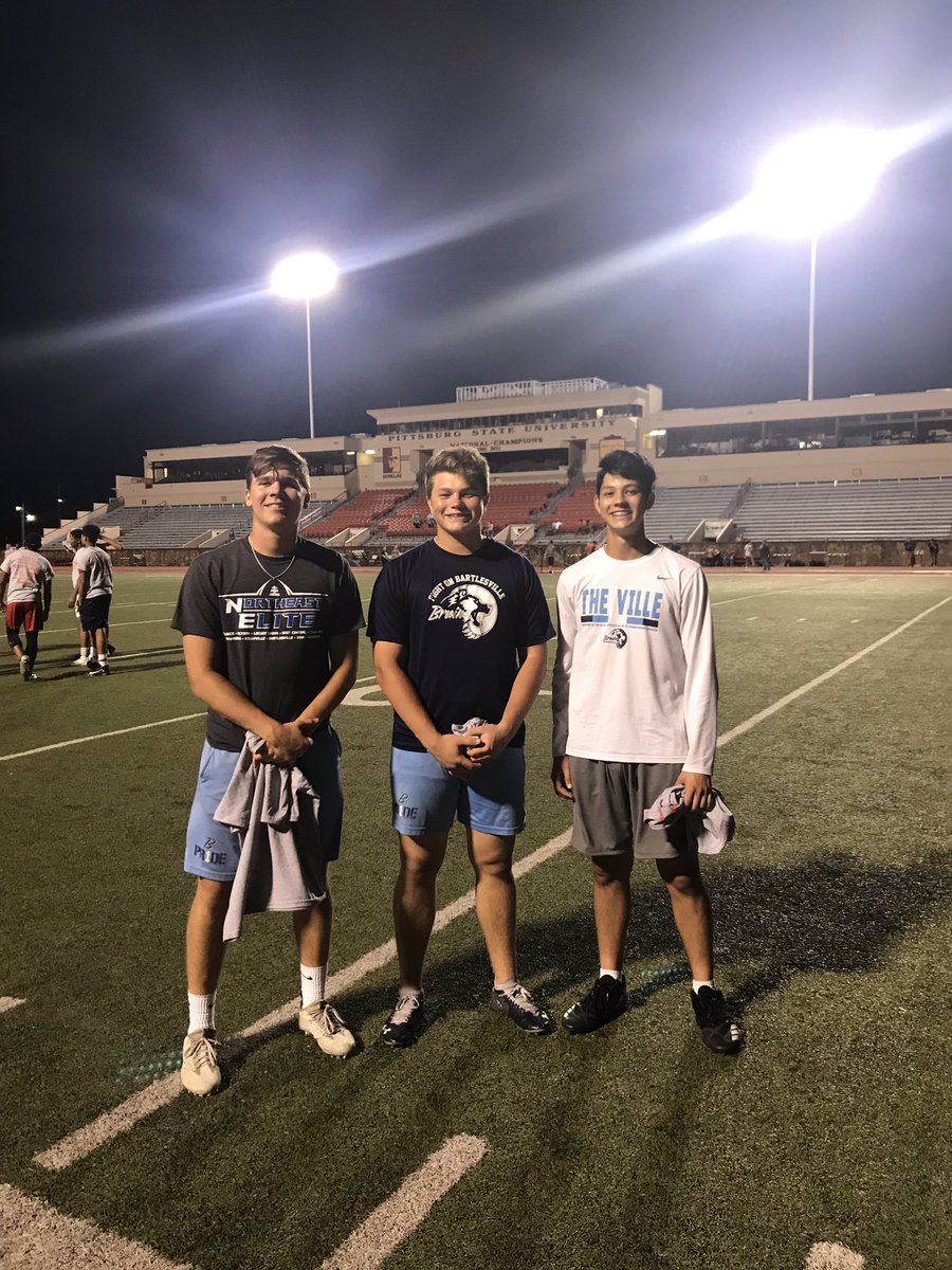 Had a good time at Pitt State this weekend. @TimBeckPSUFB <a href="/davewiemers/">Dave Wiemers</a> <a href="/BartlesvilleFB/">Bartlesville Bruin Football</a>