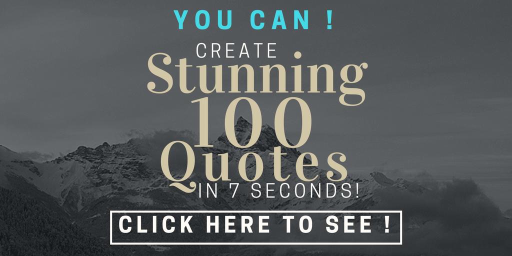 QwezmpaDanett's tweet image. #BrowserTool Get Unlimited Unique content Create STUNNING 100 Quotes in 7 seconds  bit.ly/2vmGg2I