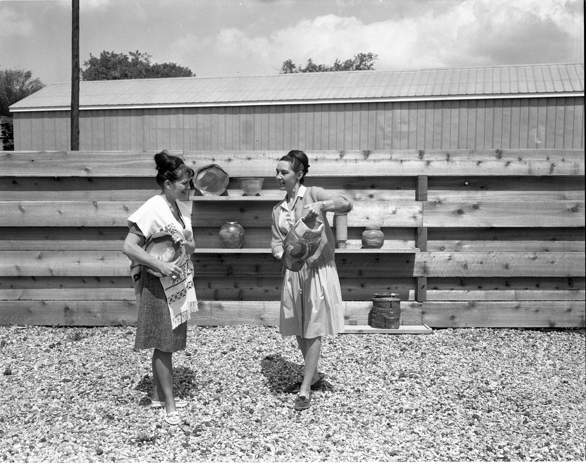 Photos from the early years of the Potters Guild