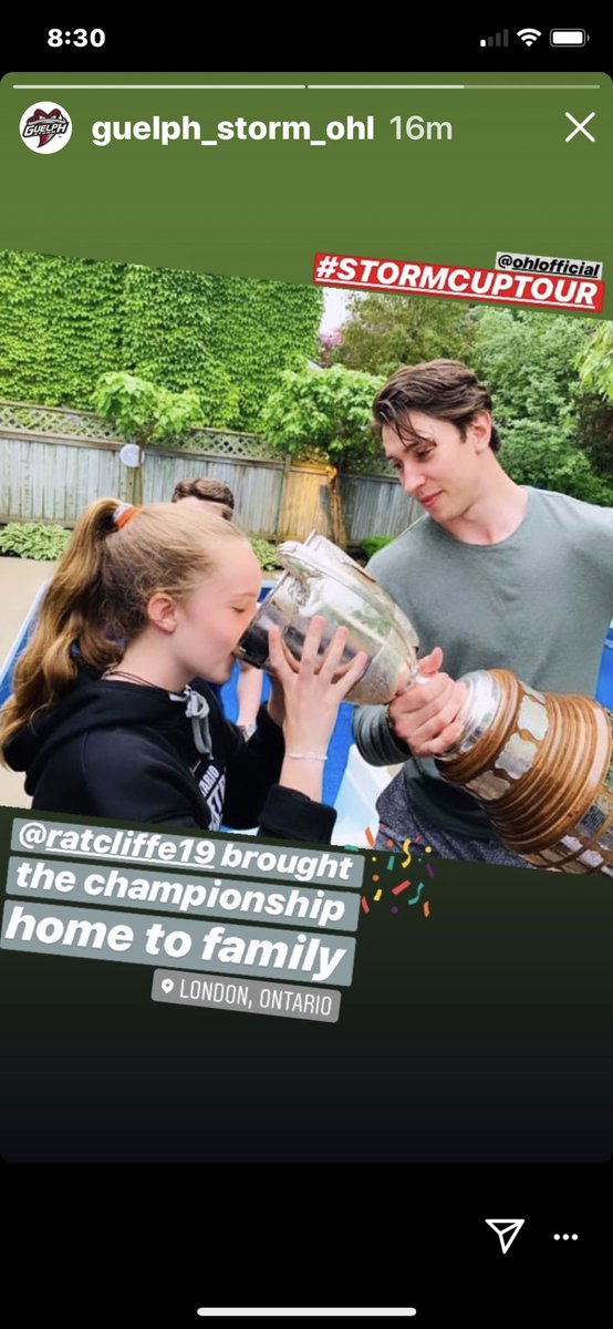 Amazing Family Celebration for Isaac and the Guelph Storm!!  So proud of you Lil Cuz!  
#bestfamilyevent
#brightfuture
#ourfamilycanparty