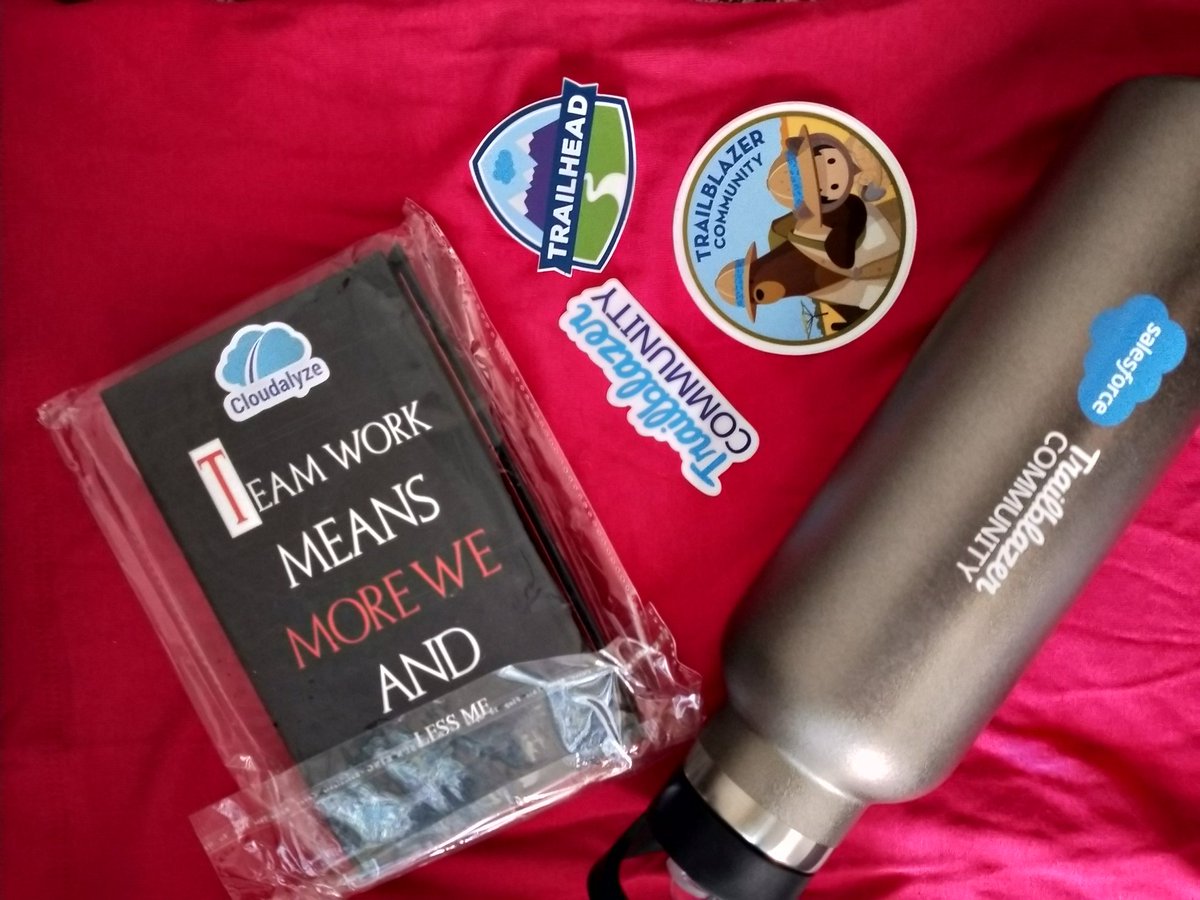Neha__dave's tweet image. Some Awesome SWAGS from #hackastorm. @Nonprofit__c @PuneWit @cloudalyze ..and yes the background is Pink.. Because it makes me shine.🙈😋⭐️🌟