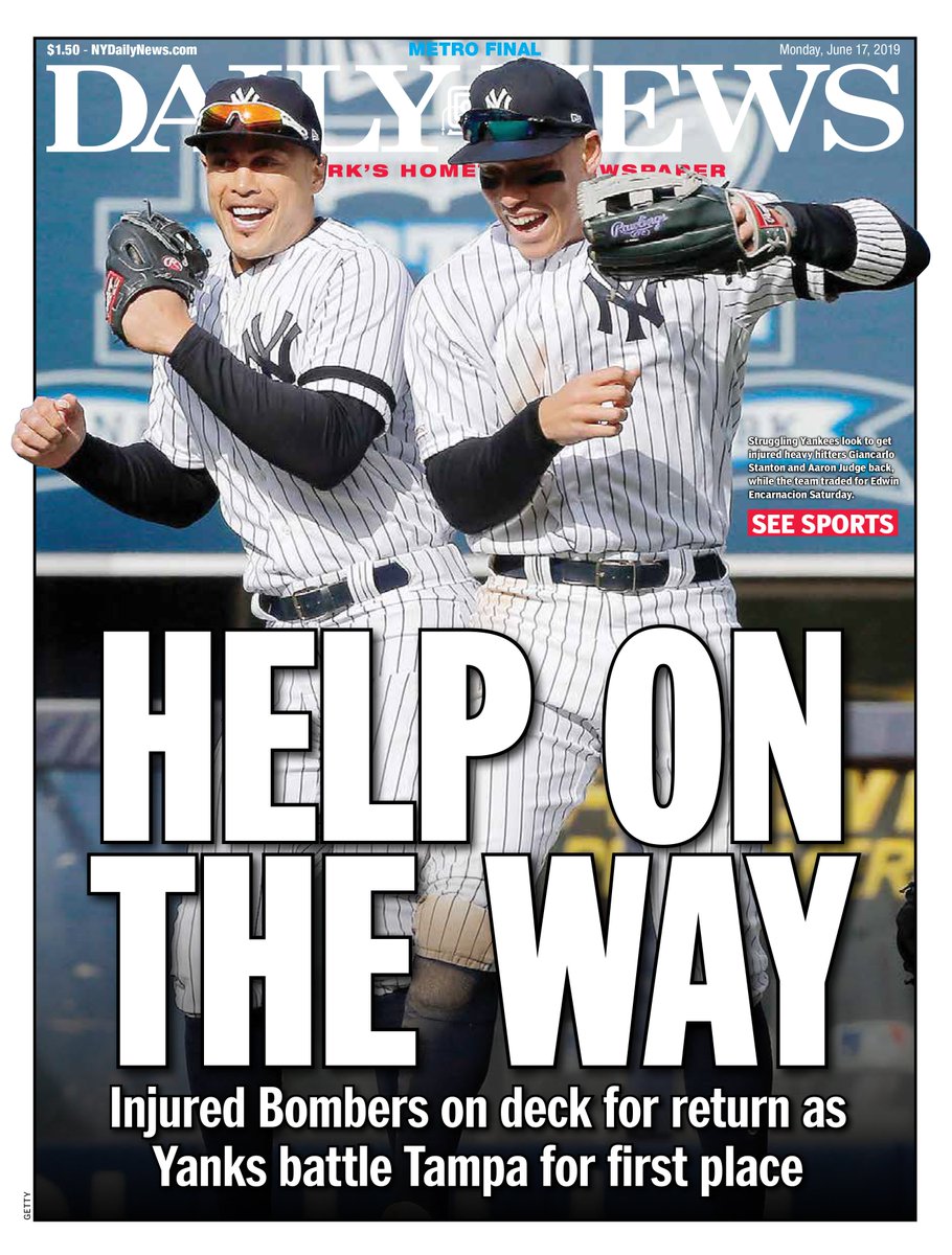 Yankees The injured Yankees are getting a big boost